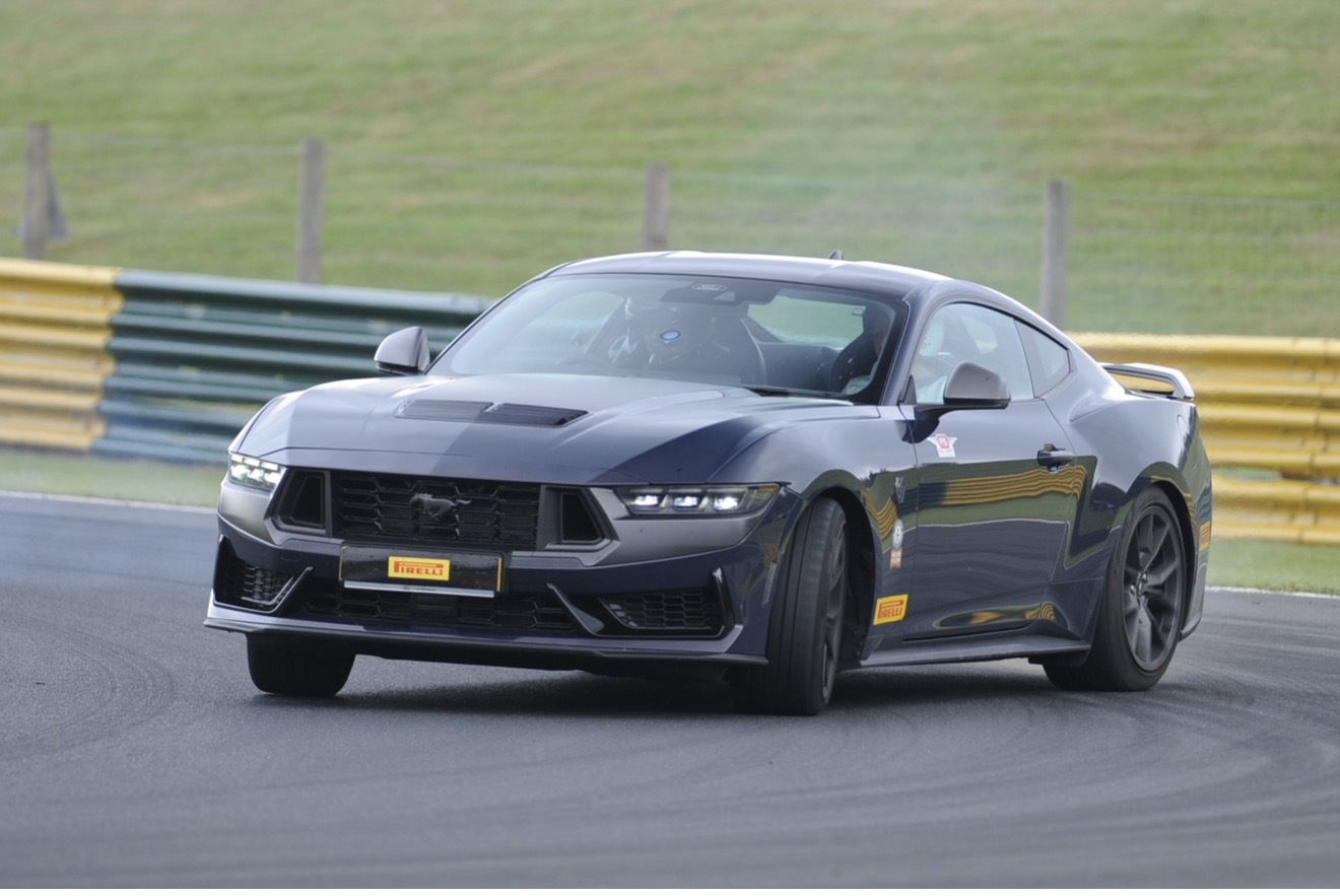 Mustang Hot Laps at Croft Circuit 